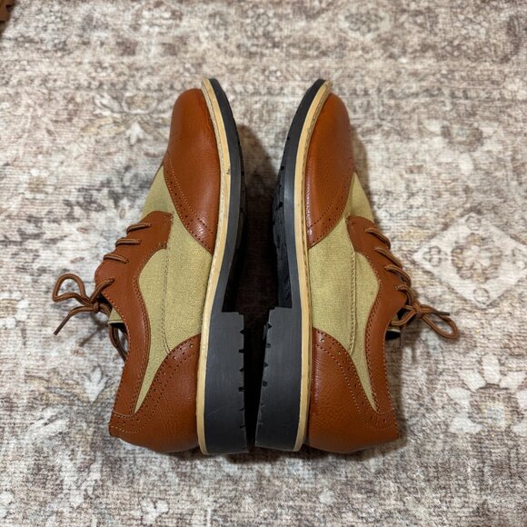 Kenneth Cole Wingtip Oxford Dress Shoes - size 6 - Picture 3 of 11